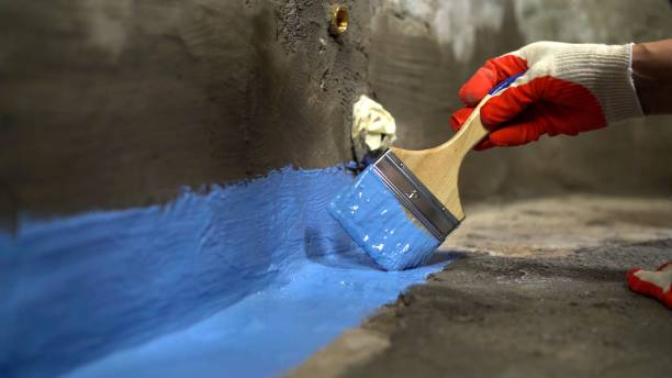 Commercial Vapor Barrier Installation project at a Kingman, KS business property by SJ Waterproofing Pros